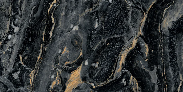 Diamond Noir porcelain tile surface