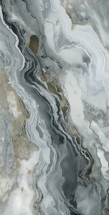Magic porcelain tile surface