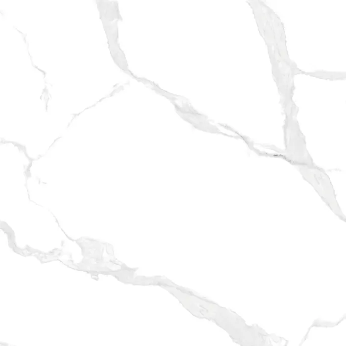 City White porcelain tile surface